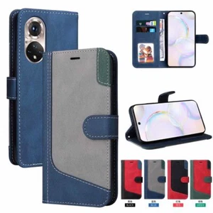 For Honor 70 50 Lite X6 X7 X8 Magic 4 Lite Wallet Card Holder Leather Case Cover - Picture 1 of 36