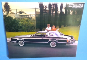 Ford LTD II 77 1977 folleto de ventas/distribuidor - Imagen 1 de 1