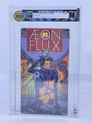 Aeon Flux SEALED VHS 1996 IGS GRADED 6.5 EX NO WATERMARK - Image 1 of 2