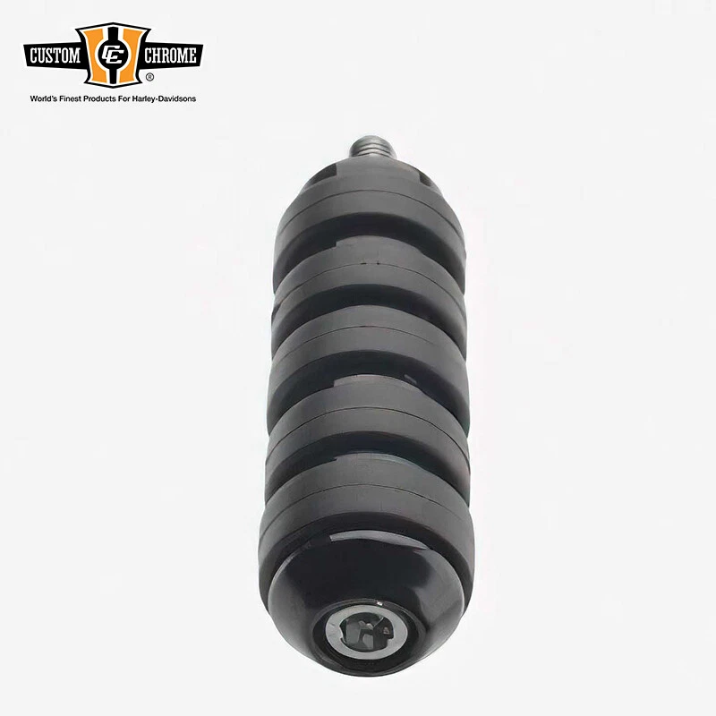 Clavija de palanca de cambios V-KUSHION negra extendida (3 1/2” de largo) para Harley Foto 1 de 1