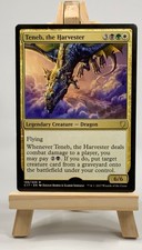 Teneb, the Harvester - Missing Stamp Misprint Error Mtg -Moose Loot- E977