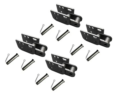 4 Trencher Repair Links w Pins, fits Many Small Chain trenchers w/ 1.654" Pitch - Image 1 of 4