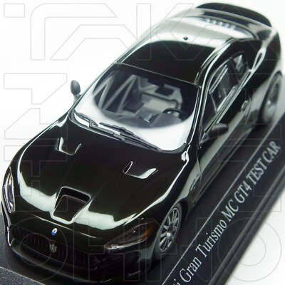 MASERATI GRAN TURISMO MC GT4 TEST CAR 2010 MINICHAMPS PMA 1:43 400101202 BLACK - Image 1 of 4