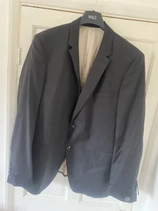 Bugatti Men's grey Smart Fit Suit Jacket Only Navy 50R - Picture 1 of 7