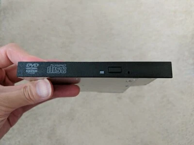 HP DT80N 8x DVD-ROM Notebook SATA Drive (Black) OEM - Image 1 of 4