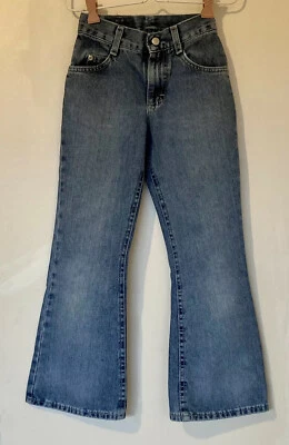 Jeans Lee True Vintage hechos en Unión ~ EE. UU. Flare Bootcut Niños Talla 8 S - Azul. Usado en excelente estado! Foto 1 de 4