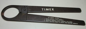 TIMEX UHR KRISTALL SCHRAUBENSCHLÜSSEL UHRMACHER JUWELIER BANK REPARATUR WERKZEUG VINTAGE #45 - Bild 1 von 7