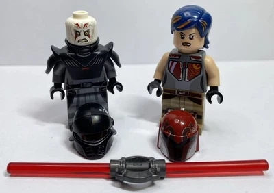 Lego Star Wars Rebels Sabine Wren Helmet Grand Inquistor Lot (Read Description) - Image 1 of 4