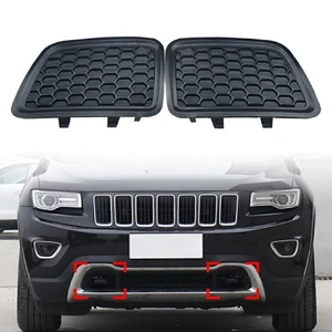 Par de ganchos de remolque de rejilla inferior lateral izquierda y derecha para Jeep Grand Cherokee 2014-2016 - Imagen 1 de 9
