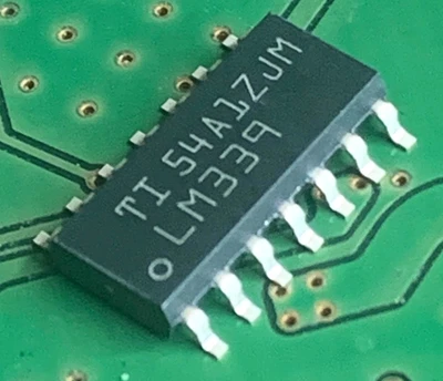 TEXAS INSTRUMENTS LM339 SMD Circuito Integrato comparatore bassa potenza 1,3us 2÷30VDC