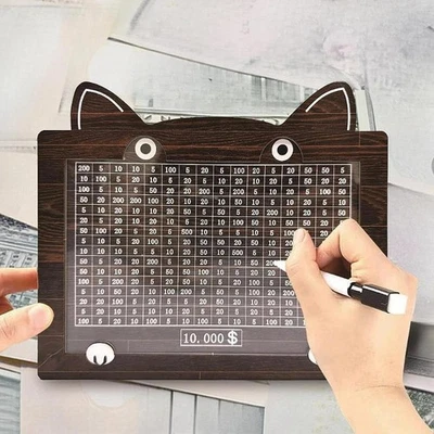 Wooden Savings Box Practical Easy to Carry Detachable Retro Design Piggy Bank - Image 1 of 4