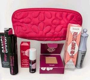 Benefit Cosmetic Lot Of 5Pcs Benefit,Brow setter, Bang Mascara, Hoola, Pouch NEW - Picture 1 of 4