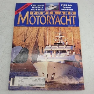 Power & Motoryacht Magazine December 1992 Boat Directory Powerboats Yachts - Picture 1 of 9