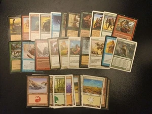 Magic The Gathering ~1999 - LOT 33 cards - Bild 1 von 2