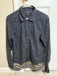 Todd Snyder Shirt Men's Small Albiate Italian Long Sleeve Button Down Striped - Picture 1 of 12