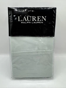 Ralph Lauren Dunham Satin 2er Set Standard Kissenbezüge, 100% Baumwolle, hellblau - Bild 1 von 3