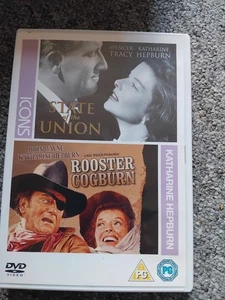 State Of The Union/ Rooster Cogburn (DVD-2010, 2-Disc) R2. Katharine Hepburn. - Picture 1 of 2