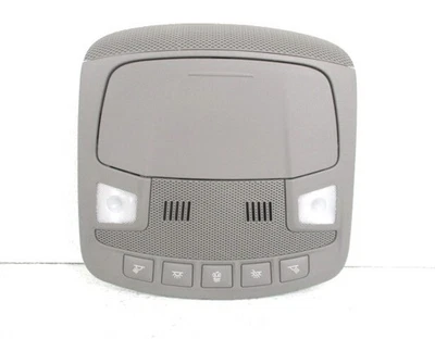 2015-2020 Ford F150 Crew Cab Gray Overhead Lamp Roof Console OEM LKQ - Image 1 of 4