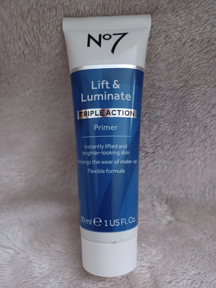 Boots No7 Primer Lift & Luminate Triple Action Primer 30ml 1,0 flüssige Unzen Brandneu - Bild 1 von 1