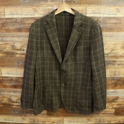 Blazer Massimo Dutti Para Hombres Talla 40 Abrigo Deportivo 2 Botones Chaqueta Informal Cuadros Foto 1 de 4