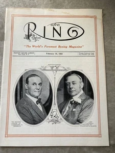 Rare Vintage Reprint Of The 1st The RING Boxing Magazine Feb 16th 1922 - Bild 1 von 21