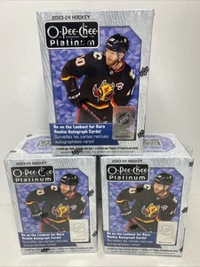 2023-24 O-Pee-Chee Platinum Hockey Blaster Caja Sellada de Fábrica *Connor Bedard RC - Imagen 1 de 20