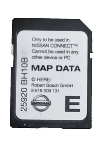 NISSAN 2009 2010 2011 Connect1 sd Card Qashqai Juke Cube Note Micra SAT NAV MAP - Picture 1 of 4