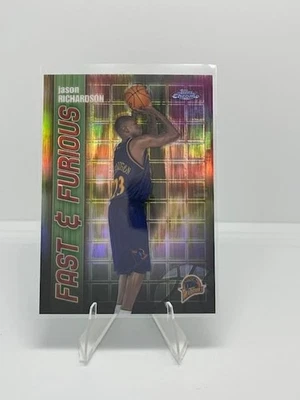2001-02 Topps Chrome #FF14 - Jason Richardson - Fast and Furious Refractors - Image 1 of 2