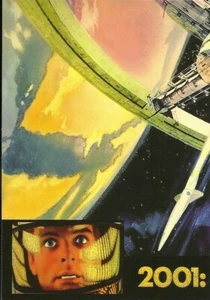 2007 Breygent Sci Fi Horror Posters 2001 Space Odyssey Puzzle cards P1A P1B - Picture 1 of 5