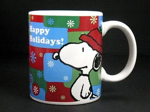 Peanuts Snoopy Mug - Happy Holidays - 60 Years Anniversary - 2010 - Picture 1 of 4