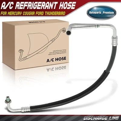 A/C Hose Discharge Line for Mercury Cougar Ford Thunderbird 1991-1993 V8 5.0L - Image 1 of 4
