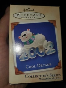 Hallmark Keepsake Collector's Series 2002 Christmas Ornament "Cool Decade" ๐ง - Picture 1 of 4