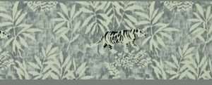 Hillary Farr Le Tigre TIGER  Linen-FABRIC-Stone Color 6 Continuous Yards 59" - Picture 1 of 3