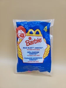 1998 McDonald's Happy Meal Toy Barbie Figure #4 Bead Blast Christie - Picture 1 of 13