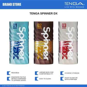 TENGA SPINNER DX Reusable Enhance Spiral-Motion Male Masturbator/Stroker NIB NWT - Picture 1 of 11