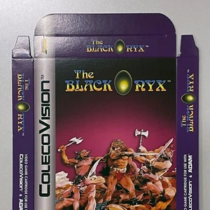 The Black Onyx Unused Unfolded Box New Rare ColecoVision Coleco Team Pixelboy - Picture 1 of 9