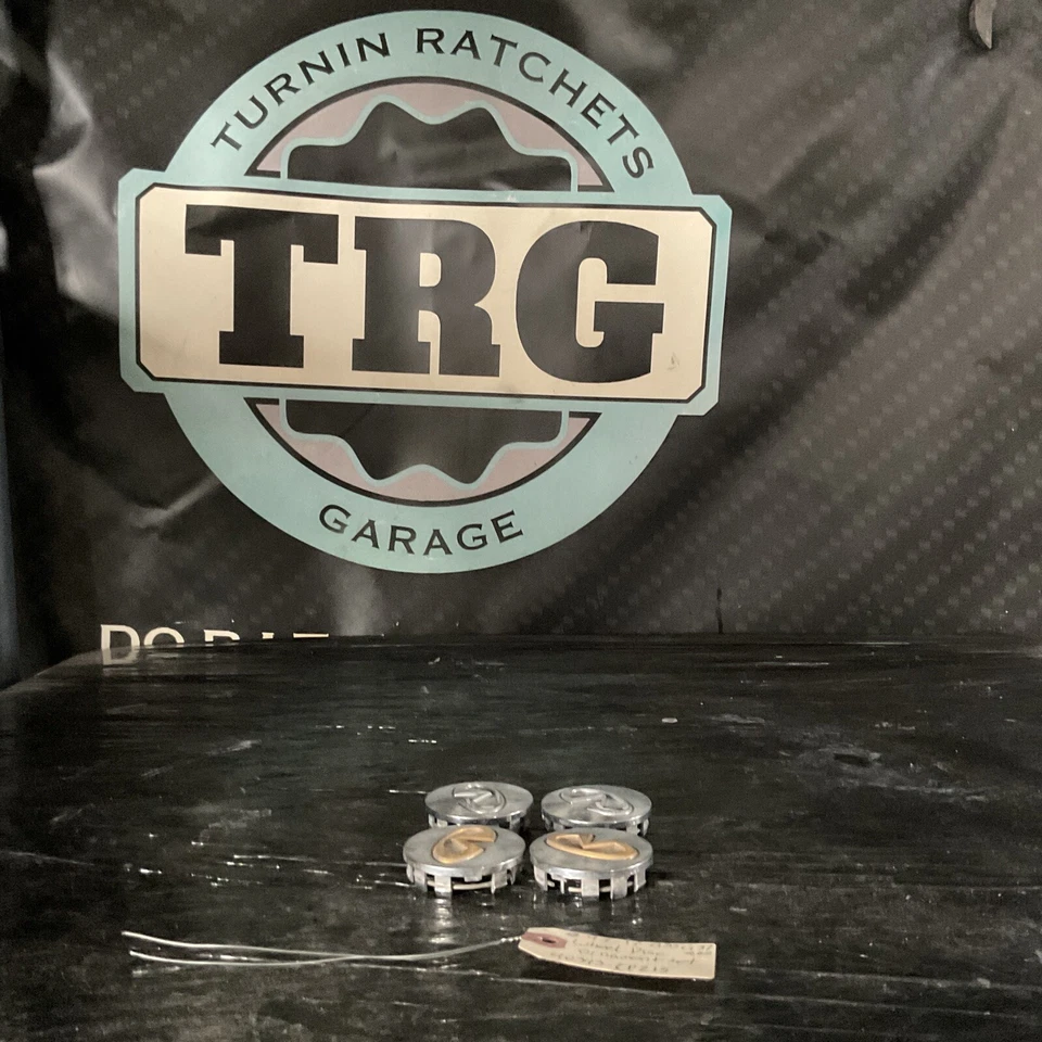 Juego de 4 adornos de disco de rueda 97-17 Infiniti G35 G37 Q60 40343-5P215 Foto 1 de 4