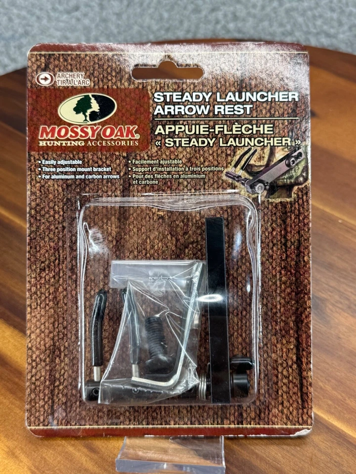 Reposaflechas Lanzador Estable Mossy Oak Tiro con Arco para Flechas de Aluminio y Carbono Foto 1 de 3