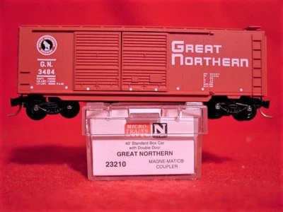 MTL 23210 GREAT NORTHERN 40' DD Box Car 'Circus Car'(1of 10) #3484 'NEW' N-SCALE - Image 1 of 3