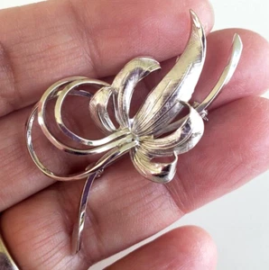Vintage Turin Sterling Leaf Spray Pin 2-1/8" 4.57(gr) - Picture 1 of 5