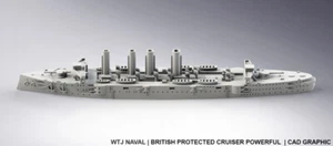 1:1800 HMS Powerful - Picture 1 of 1