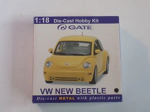 GATE DIECAST1/18 SCALE METAL KIT VW NEW BEETLE IN BLACK - Picture 1 of 1