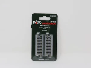Kato Unitrack N 20-030 Straight Track  2 1/2" 64mm 2 pcs - Picture 1 of 3