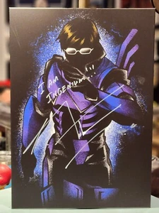 My Hero Academia Tenya Ida Mini Poster Metal autographed w/JSA - Picture 1 of 3