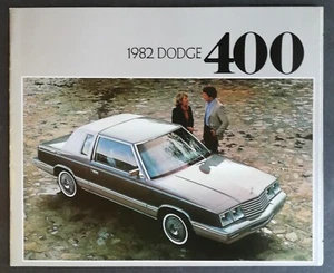 Dodge 400 1982 vintage folleto original a todo color 323 - Imagen 1 de 1