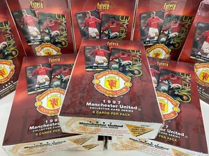 1997 Futera Manchester United Collector Card Series Sealed Box (36 Packs) - Picture 1 of 4