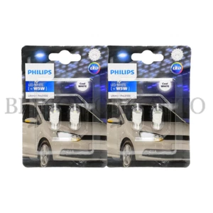 4 PCS PHILIPS T10 W5W Ultinon Pro3100 LED 6500K White REGO Interior Light 12V - Picture 1 of 10