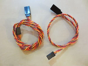 Servoverlängerung Robbe Futaba Graupner JR 30cm 60cm 3x0,35mm² Servokabel Kabel - Bild 1 von 3