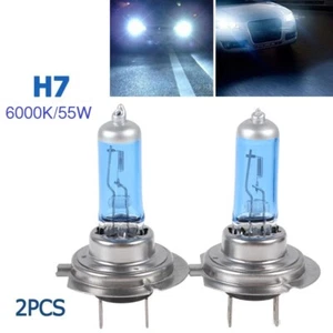 x2 Ampoule H7 Xenon 55W Lampe Pour Voiture Feu Super White 12V H7 Phare - Bild 1 von 1