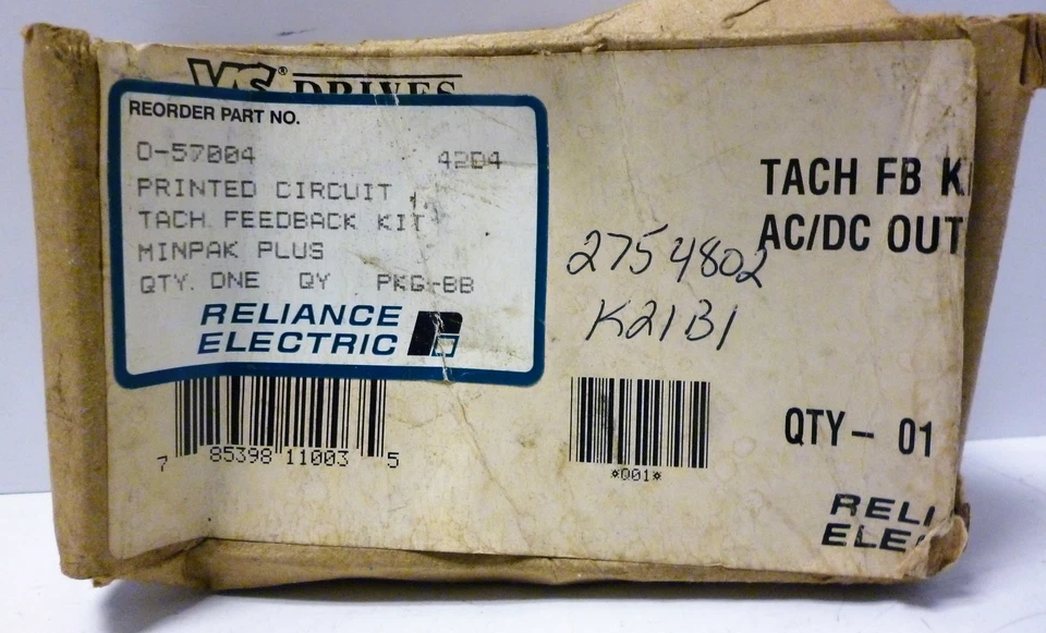 Комплект обратной связи для тахометра Reliance Electric 14C-221 - Изображение 1 из 4